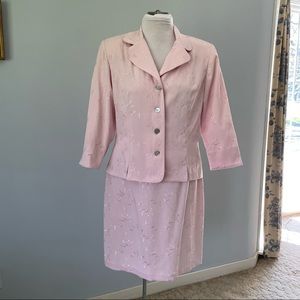 DRESS BARN EMBROIDERED SUIT-NWOT